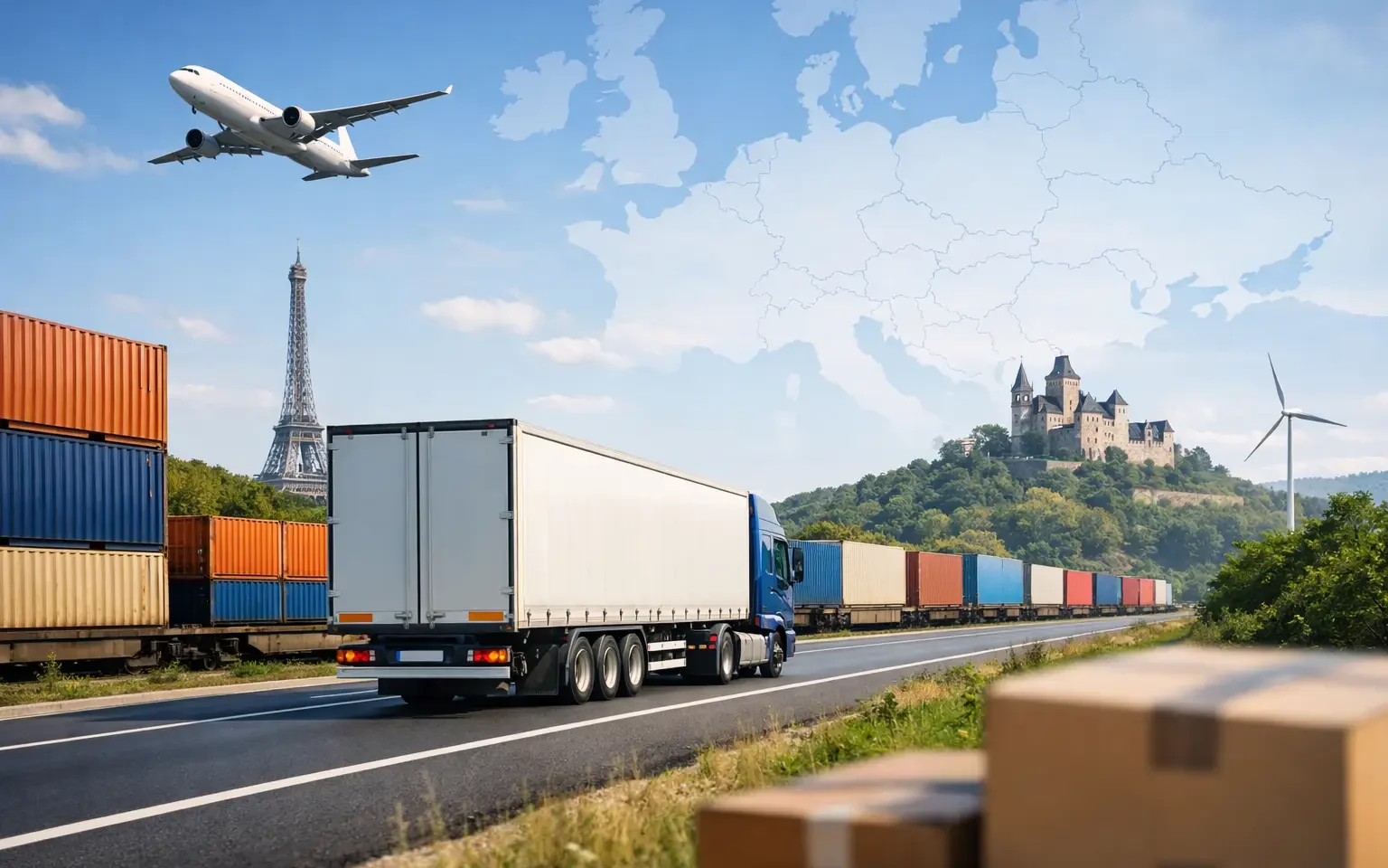 Leitfaden für europaweite Warentransporte