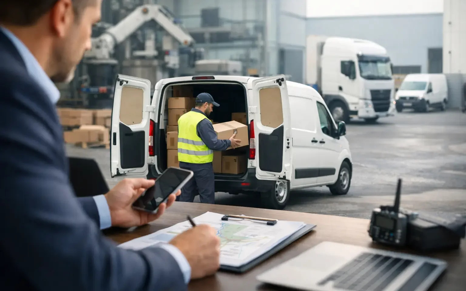 Sonderfahrten bei Produktionsstillstand organisieren