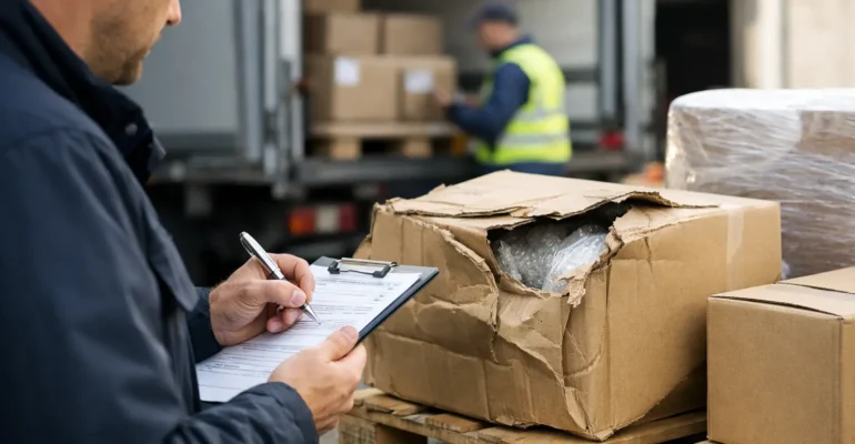 Transportschäden im B2B richtig und sicher melden