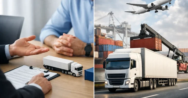 Feste Spedition oder Transportvermittlung?