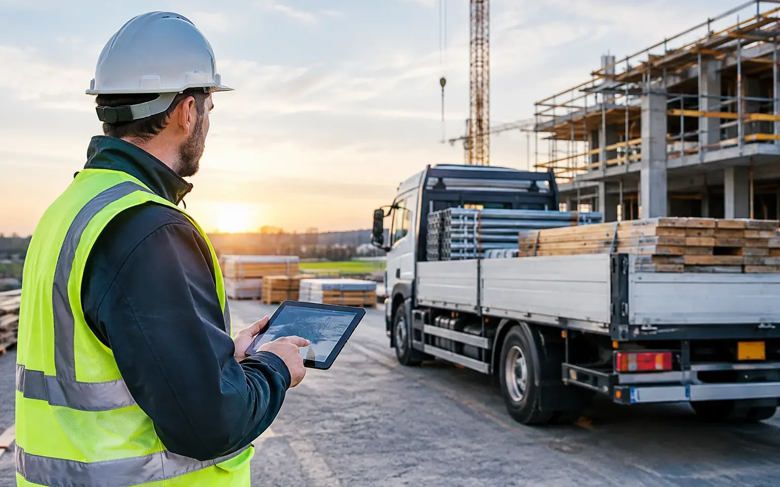 Ratgeber für Baustellenlogistik mit System